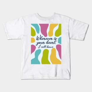 Wherever Rainbow Kids T-Shirt